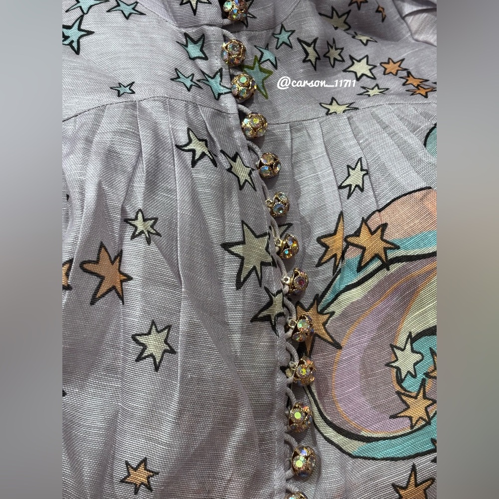 Zimmermann Concert Tie Neck Blouse - Picture 6 of 13